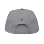 Flat Bill Cap — "Good Girl" Embroidered Devil Girl Snapback
