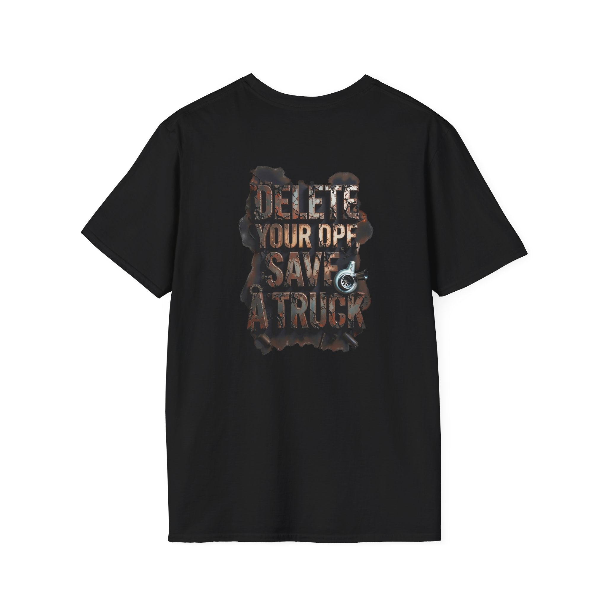 Delete your DPF and save a truck – Small Crown "N" Logo T-Shirt