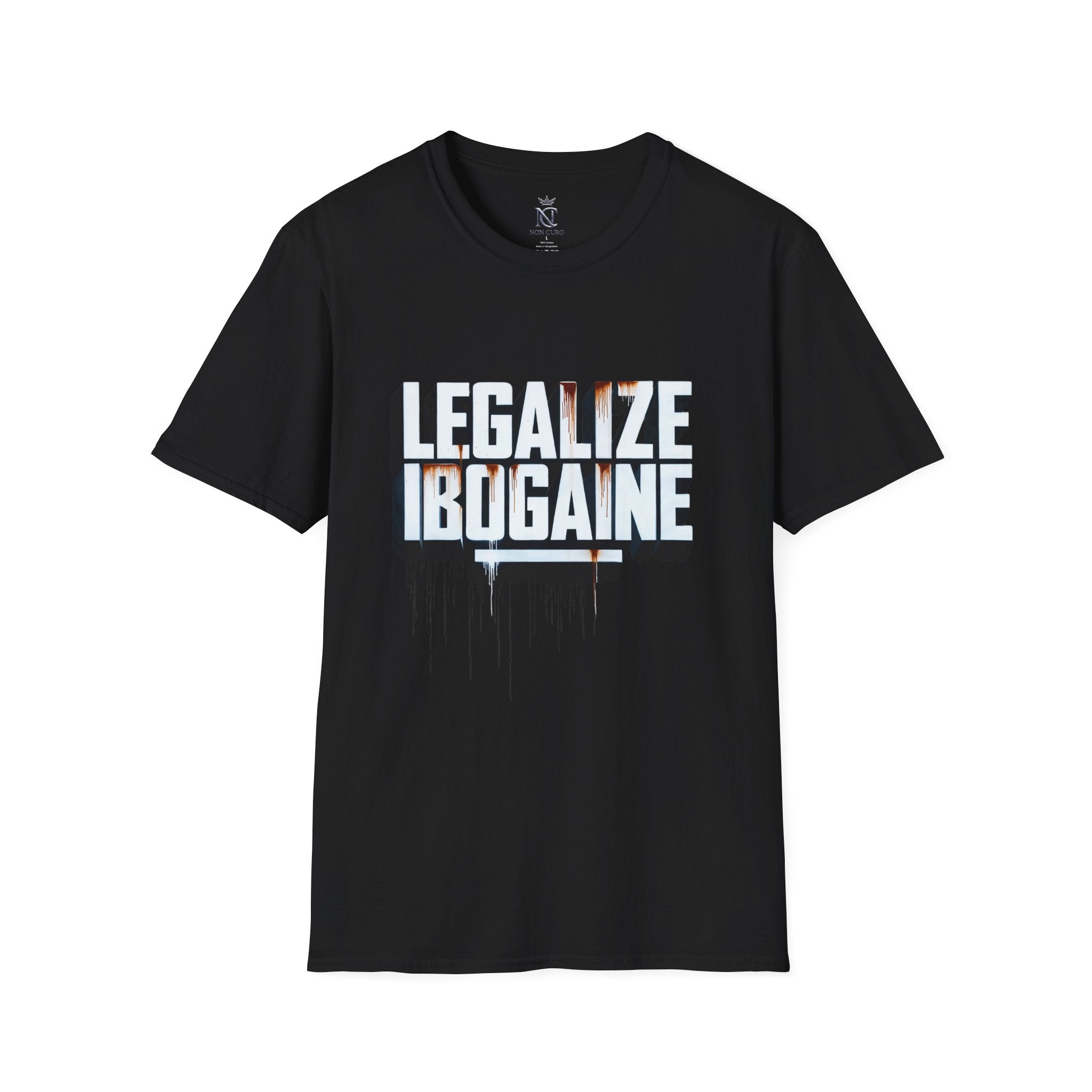 Ibogaine T-Shirt — Psychedelic for Addiction, PTSD and Trauma Recovery Awareness Tee