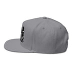 Flat Bill Cap — "Good Girl" Embroidered Devil Girl Snapback