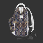 Stylish Mom Diaper Backpack — Multifunctional High-Resolution Pattern
