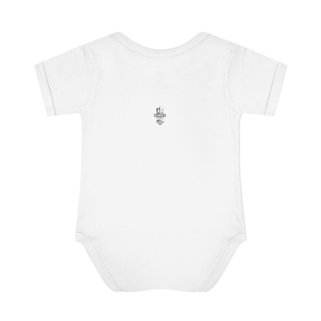 INFANT BODYSUIT  "FRESH OUT THE PIN" BABY WITH TATTOOS