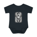 INFANT BODYSUIT  "FRESH OUT THE PIN" BABY WITH TATTOOS