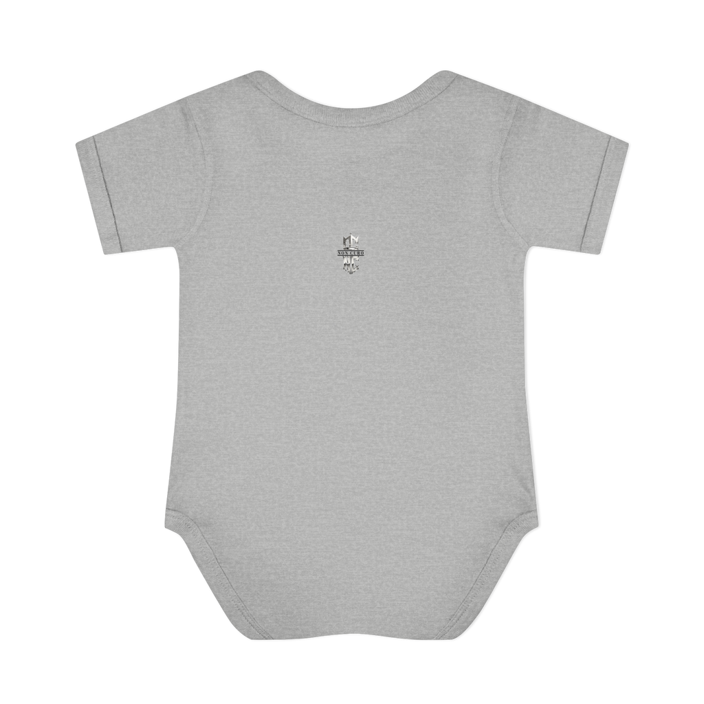 INFANT BODYSUIT  "FRESH OUT THE PIN" BABY WITH TATTOOS