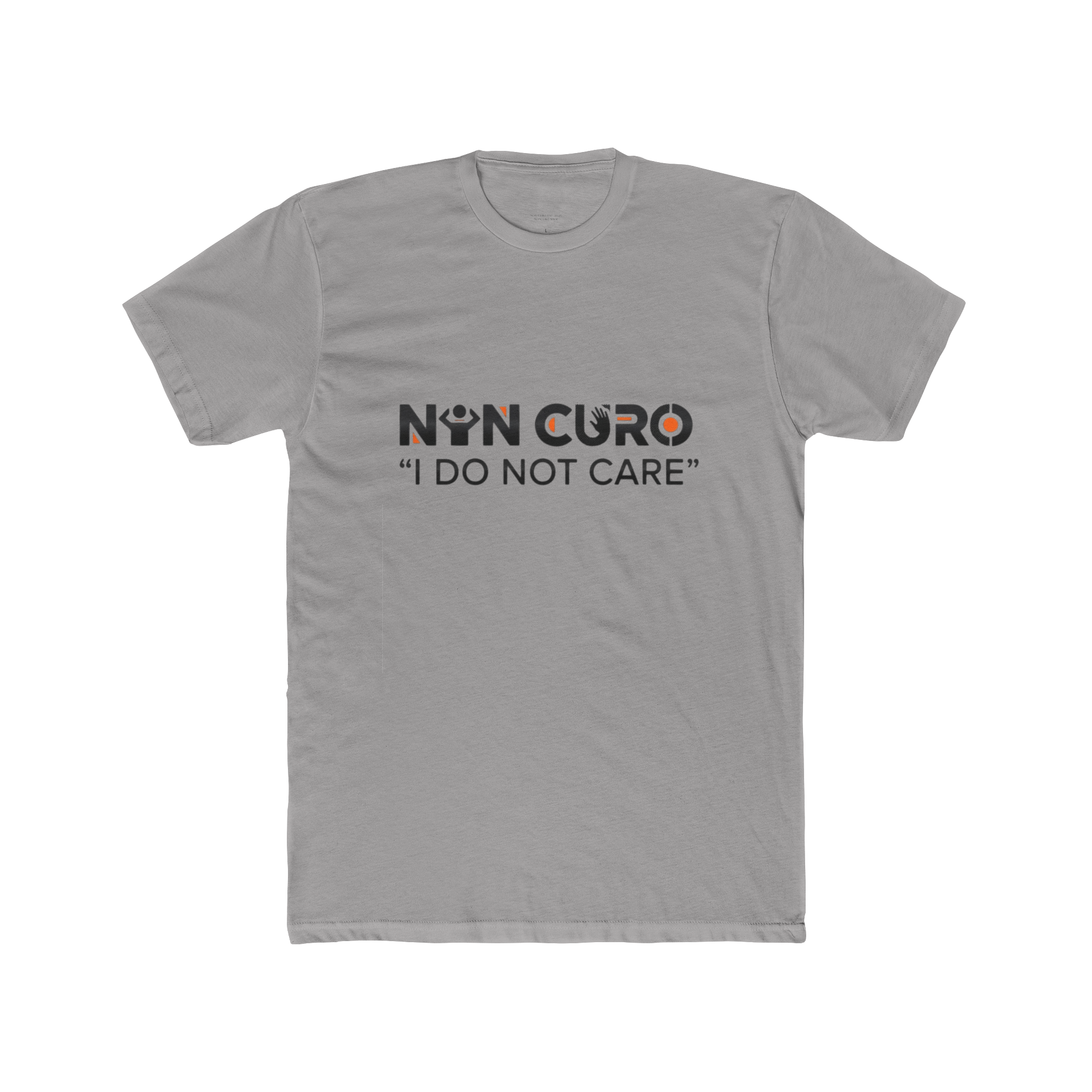 NON CURO "I DO NOT CARE" LOGO STREETWEAR GRAPHIC