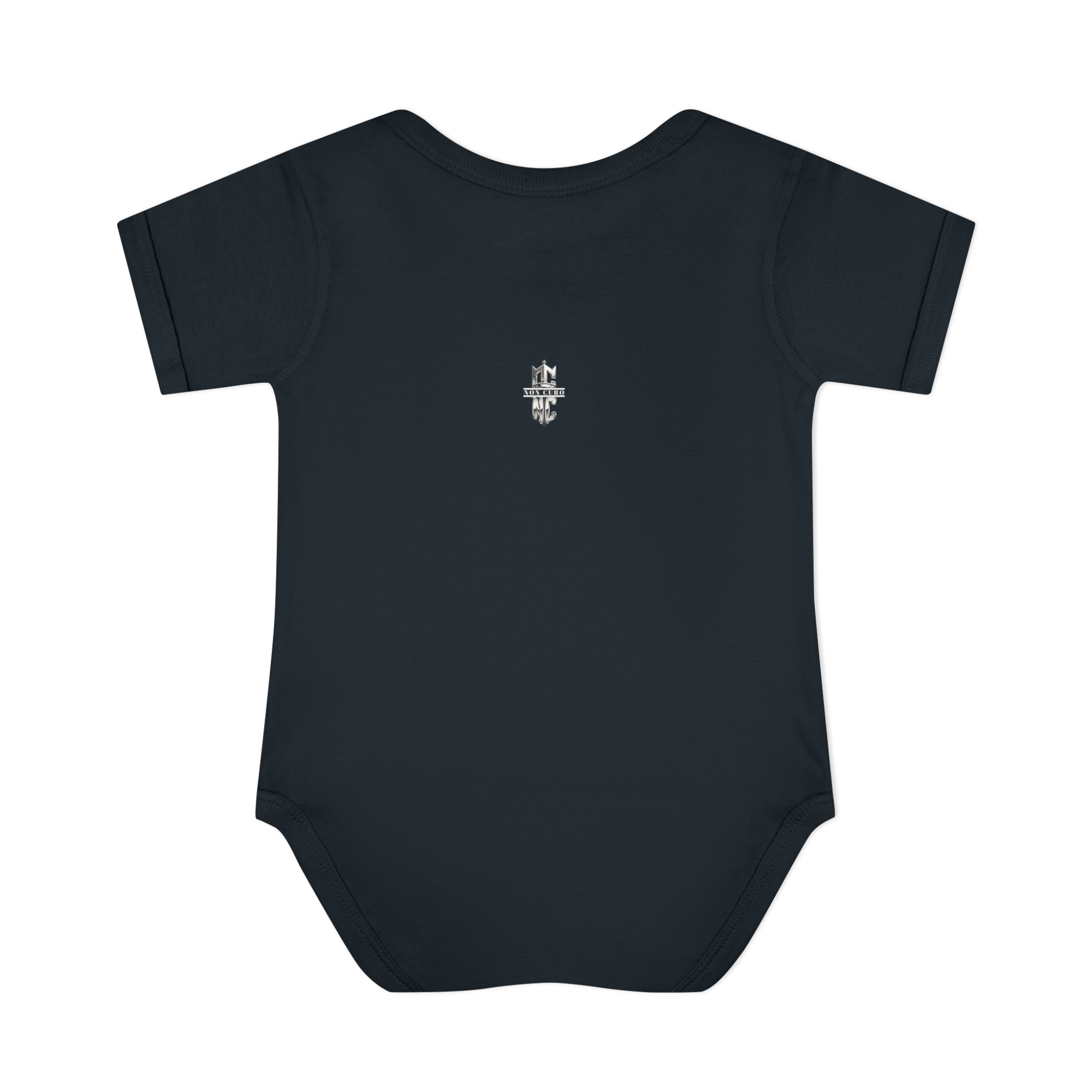 Infant Bodysuit — "Use Cross Me?" Vintage Mobster Baby Graphic