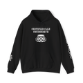CERTIFIED CAKE CONNOISSEUR HOODIE — GIRL OUTLINE "NICE ASS" GRAPHIC