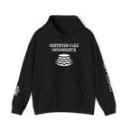 CERTIFIED CAKE CONNOISSEUR HOODIE — GIRL OUTLINE "NICE ASS" GRAPHIC