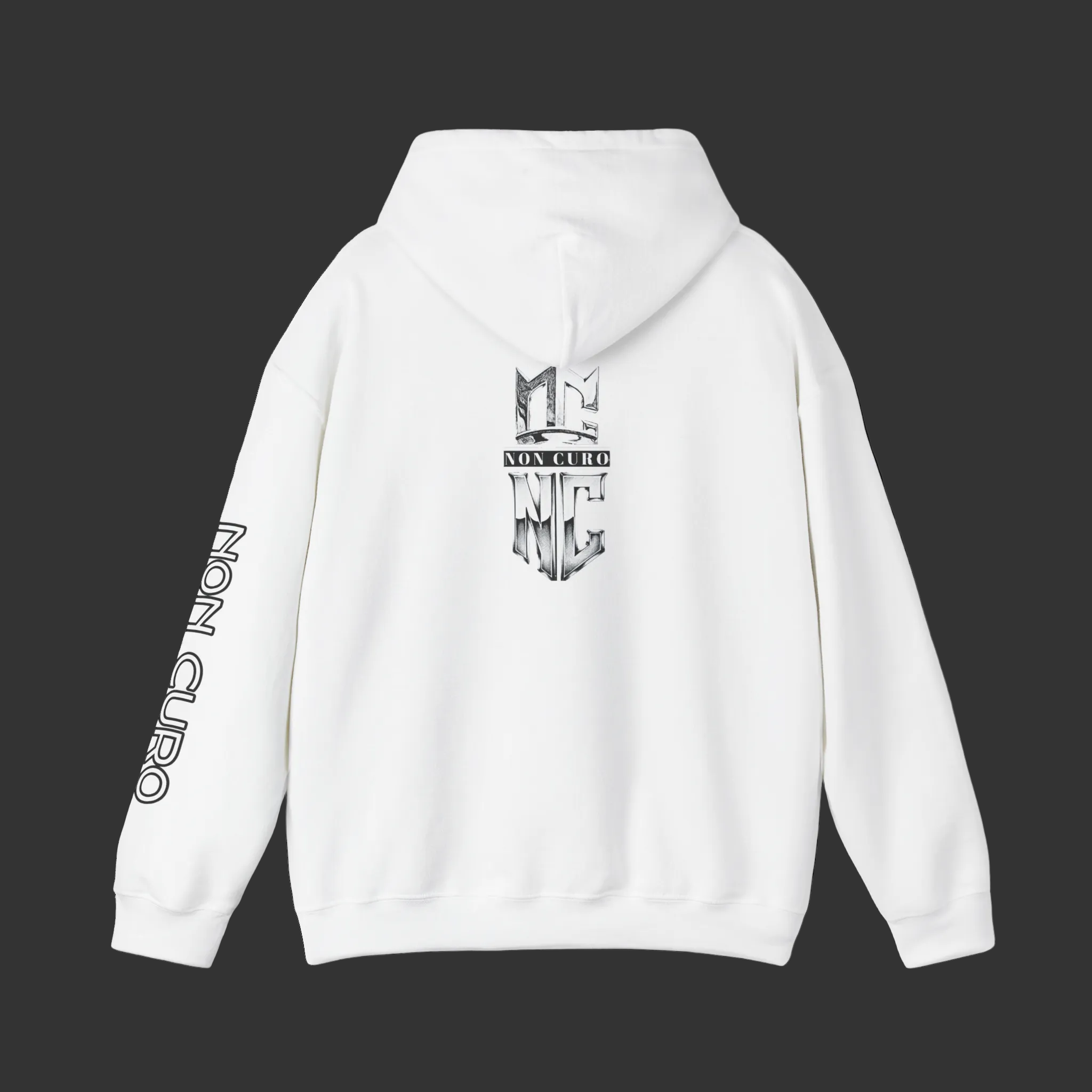 NON CURO KINGS' HOODIE — NON CURO LOGO ON BACK