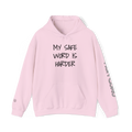 “MY SAFE WORD IS ‘HARDER’” HOODIE" 2