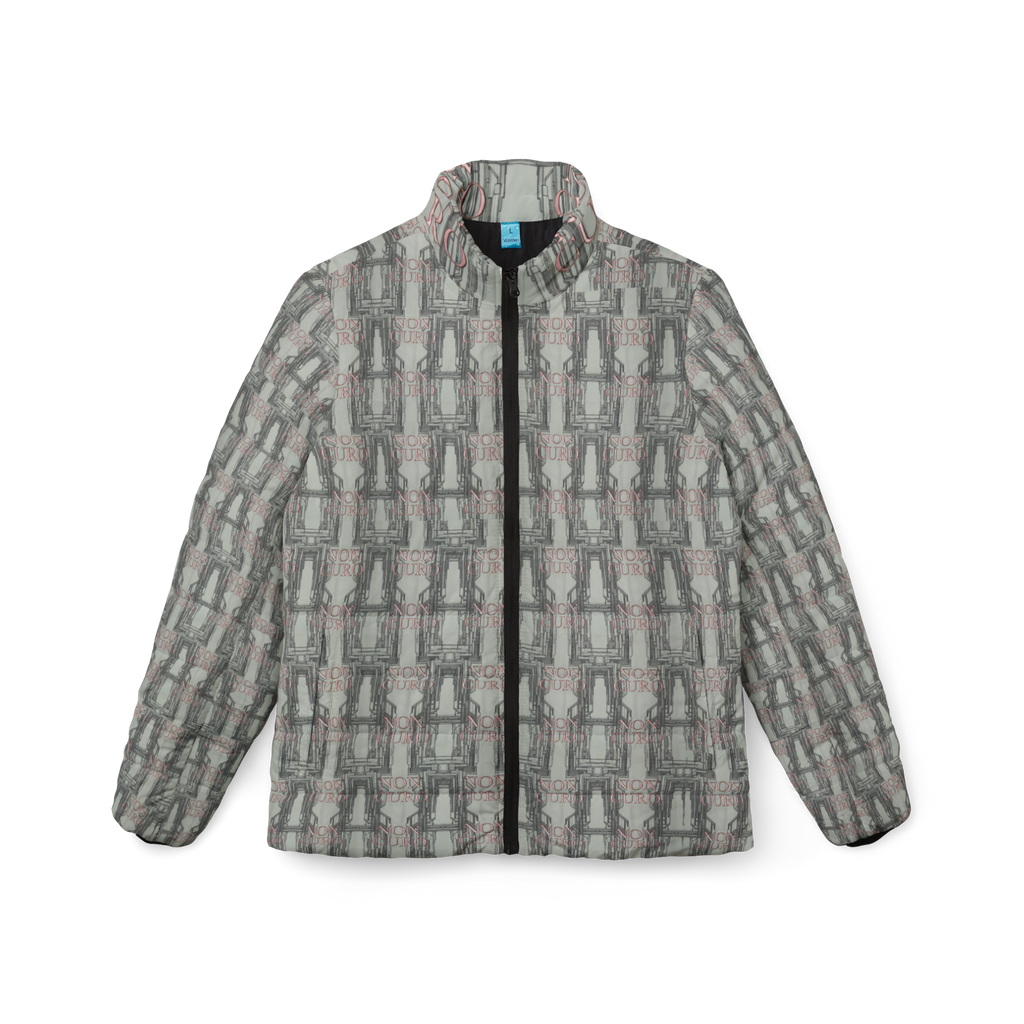 "NON CURO" WOMEN'S PUFFER JACKET — PARISIAN CIRCUIT-BOARD WINTER COAT