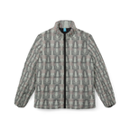 "NON CURO" WOMEN'S PUFFER JACKET — PARISIAN CIRCUIT-BOARD WINTER COAT