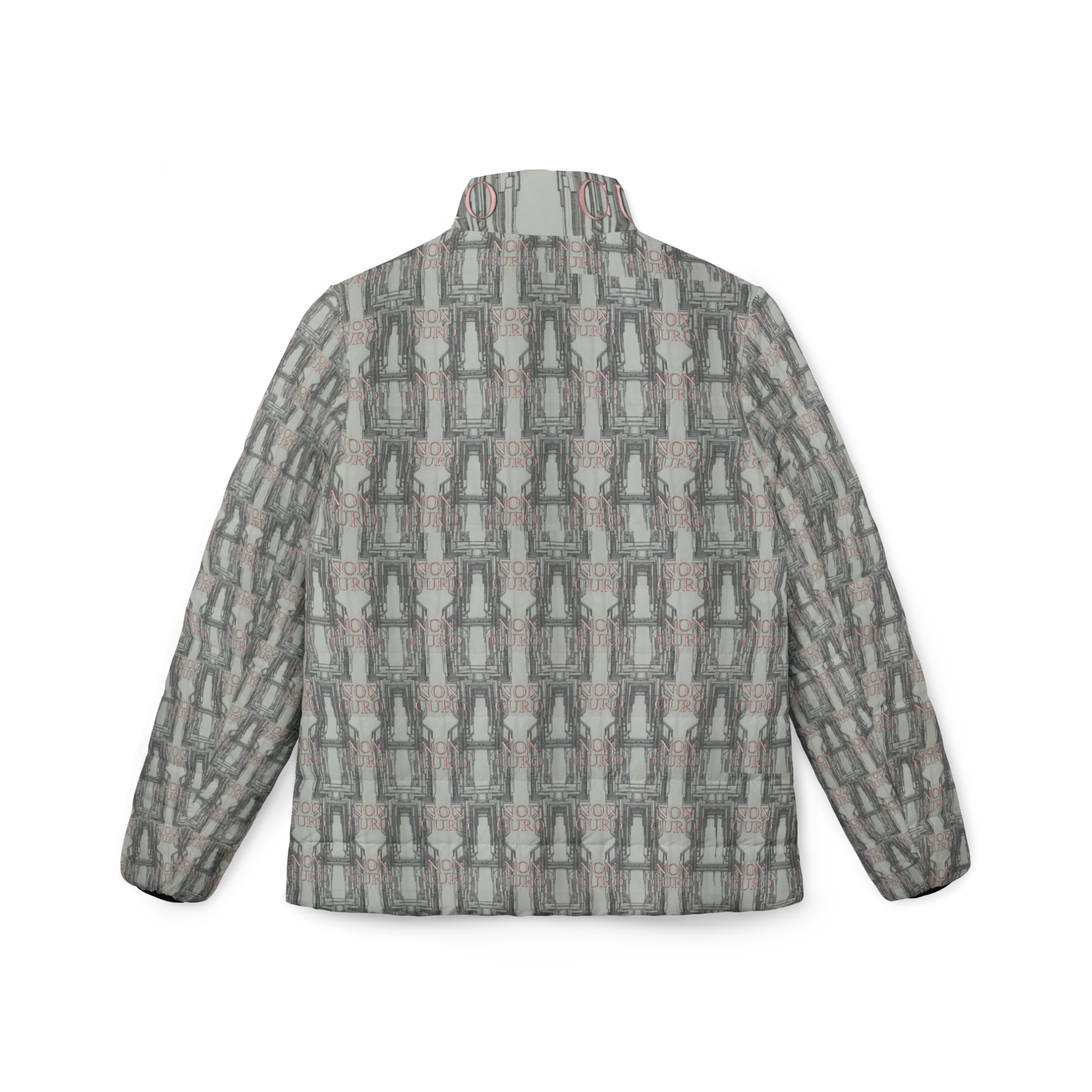 "NON CURO" WOMEN'S PUFFER JACKET — PARISIAN CIRCUIT-BOARD WINTER COAT