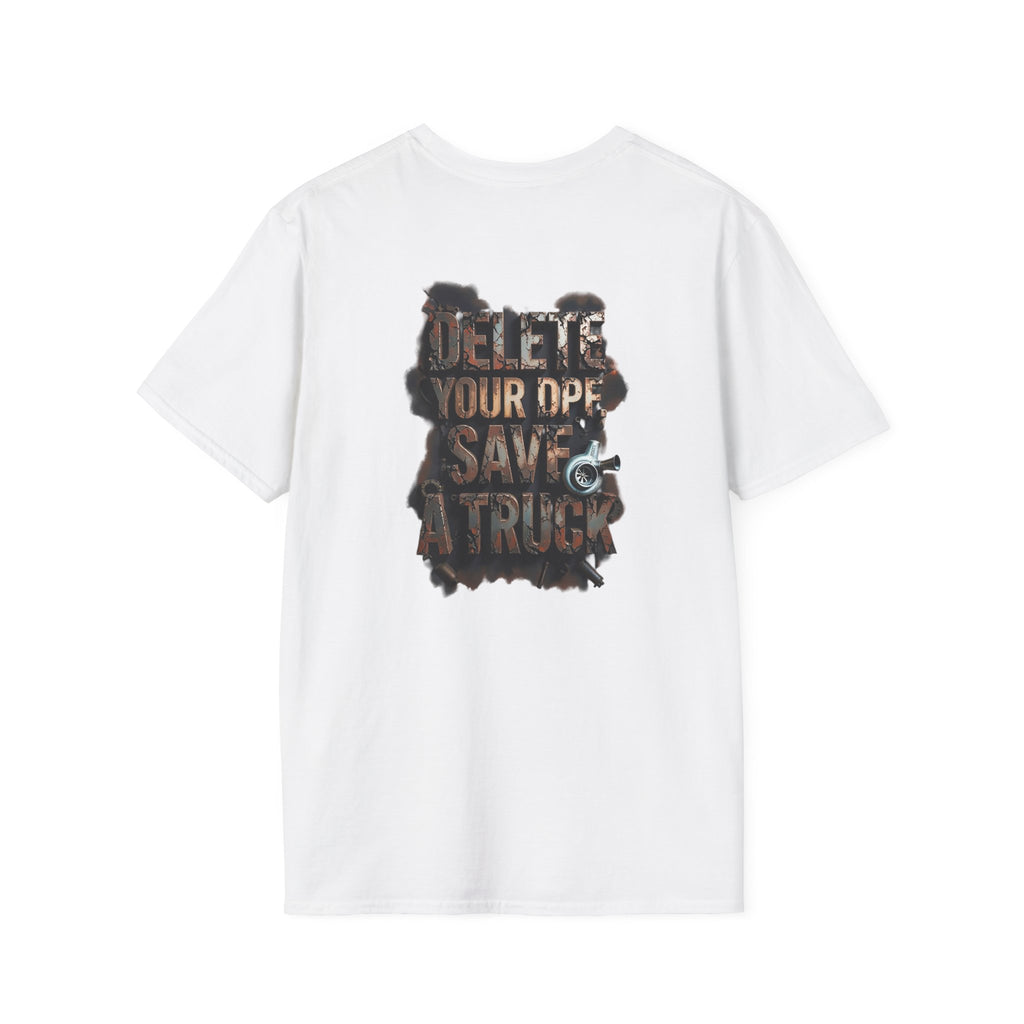 Delete your DPF and save a truck – Small Crown "N" Logo T-Shirt