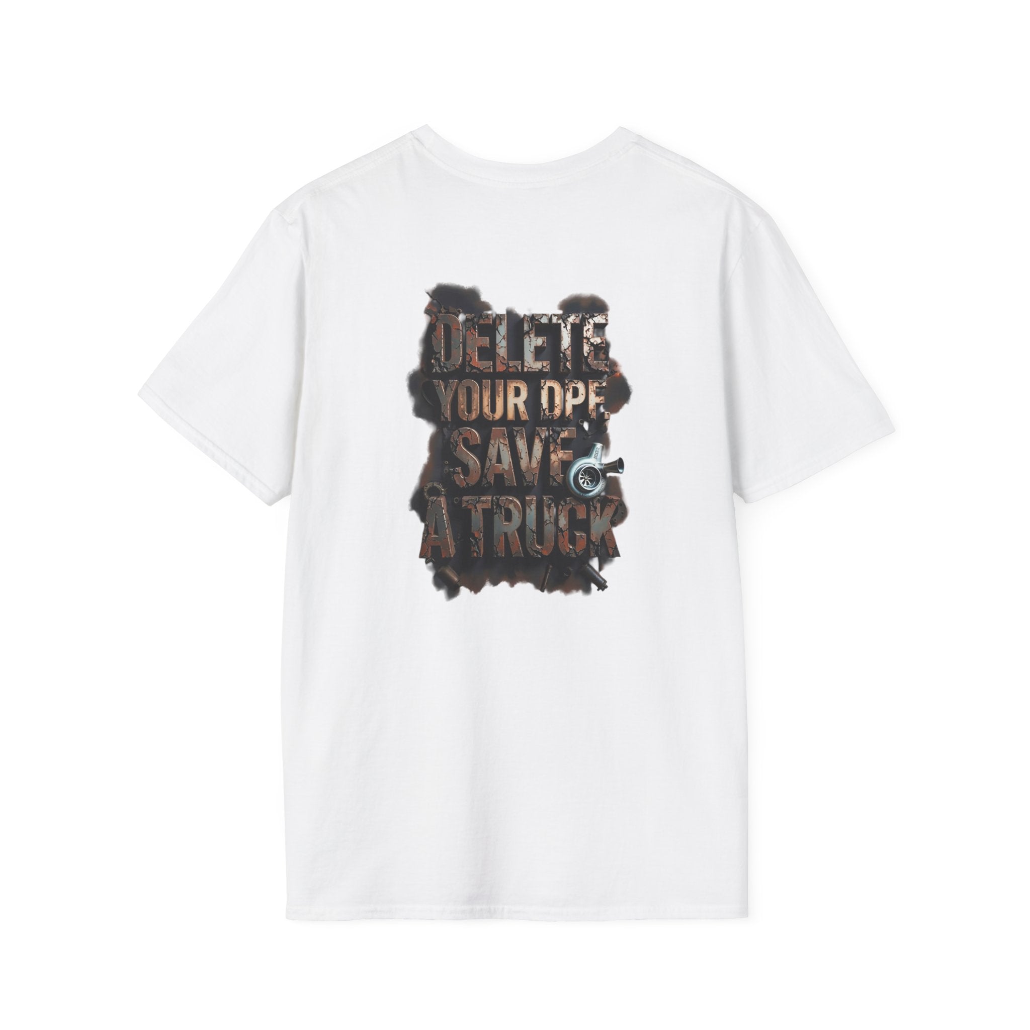 Delete your DPF and save a truck – Small Crown "N" Logo T-Shirt
