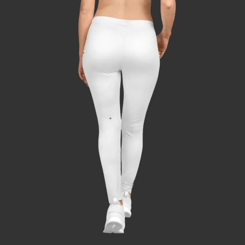 Women's Casual Leggings — "MY SAFE WORD IS HARDER" Empowerment Leggings