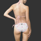WOMEN'S BIKINI SWIMSUIT — "NON CURO" MATCHING TWINSIE SET
