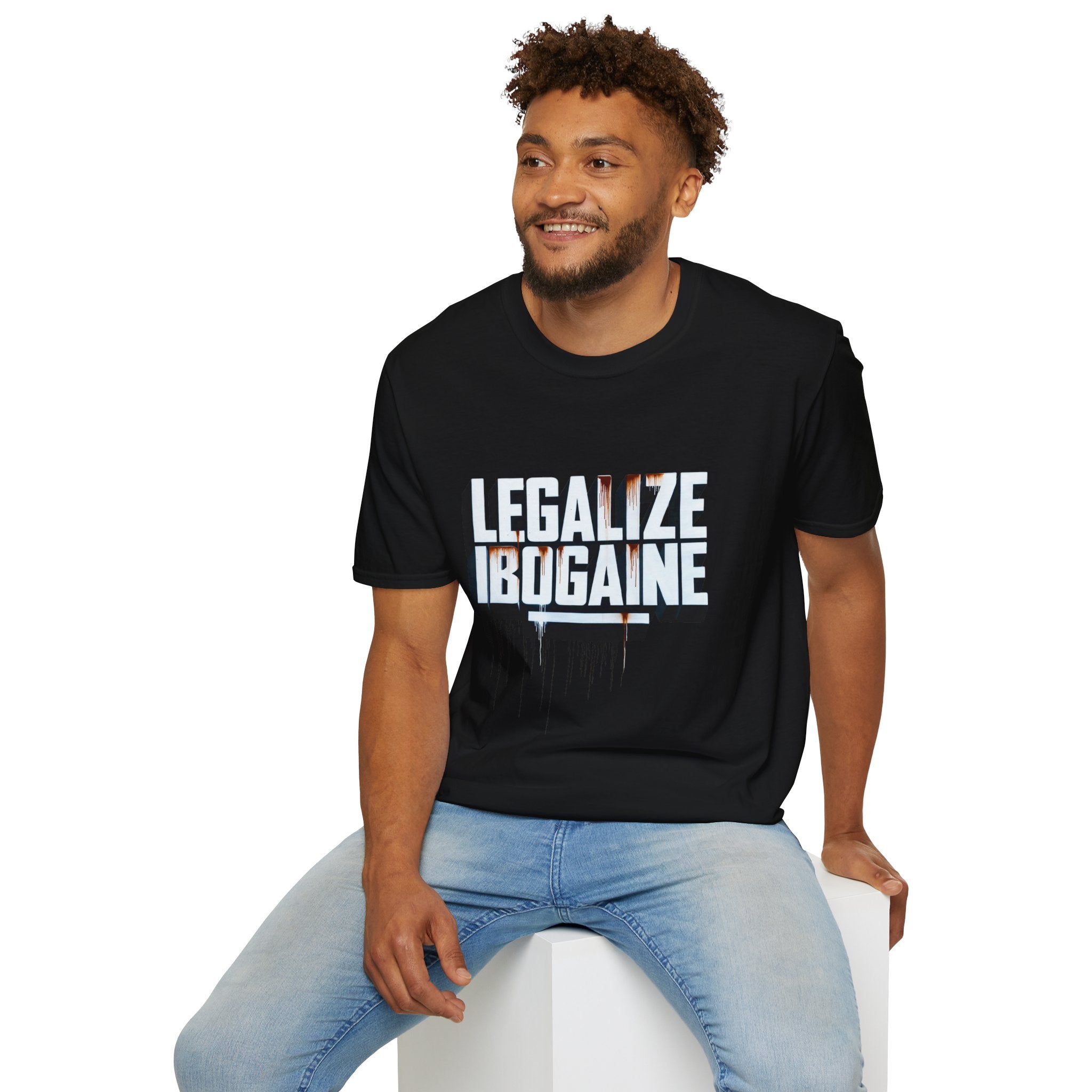 Ibogaine T-Shirt — Psychedelic for Addiction, PTSD and Trauma Recovery Awareness Tee