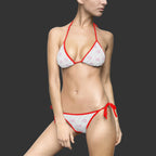 WOMEN'S BIKINI SWIMSUIT — "NON CURO" MATCHING TWINSIE SET