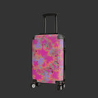 Tie-Dye Carry-On Suitcase — Mon Chéri Pink & Blue Chic Travel Luggage