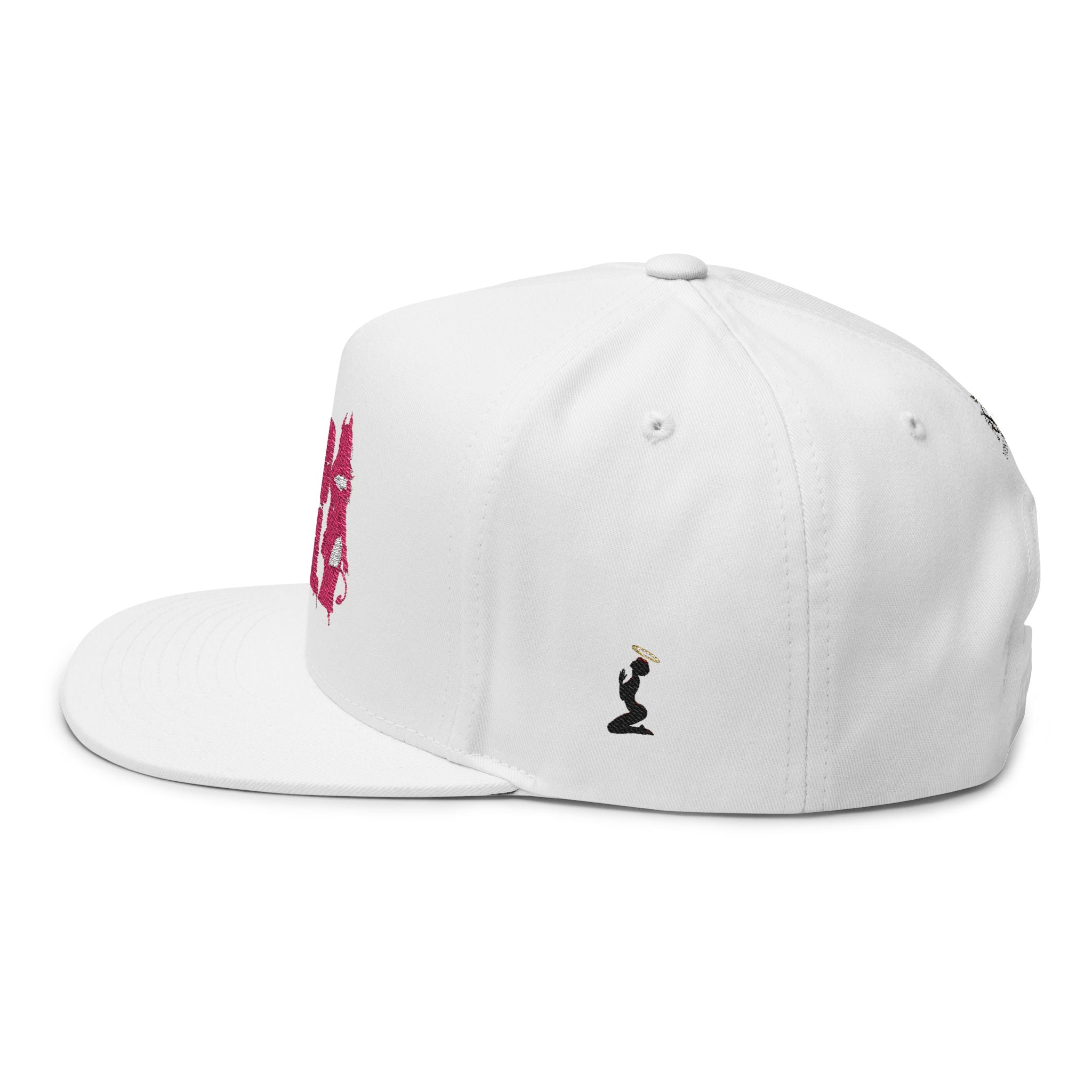 Good Girl Embroidered Flat Bill Cap