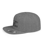 Snapback Hat — "I Give Out Free Spankings" Embroidered Flat Bill Cap